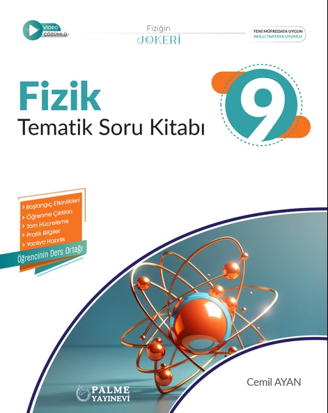 Palme 2026 9. Sınıf Fizik Joker Tematik Soru Kitabı ürün görseli 1