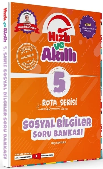 Tammat 5. Sınıf Sosyal Bilgiler Rota Hızlı Ve Akıllı Soru Bankası ürün görseli 1