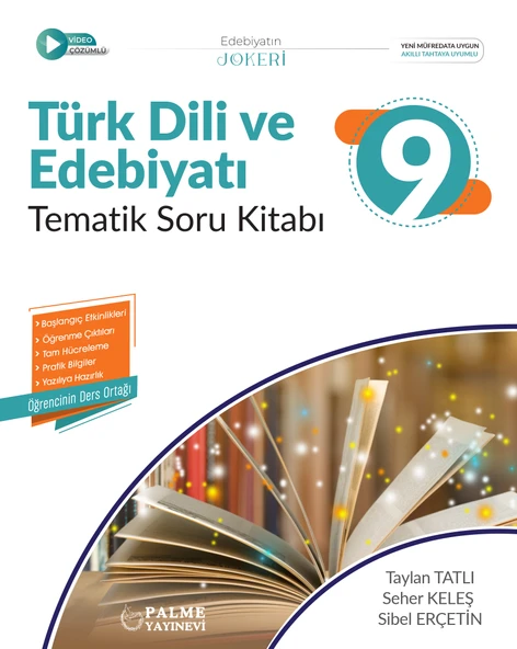Palme 2026 9. Sınıf Türk Dili Ve Edebiyatı Joker Tematik Soru Kitabı ürün görseli 1