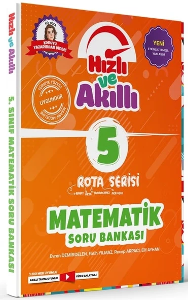 Tammat 5. Sınıf Matematik Rota Hızlı Ve Akıllı Soru Bankası ürün görseli 1