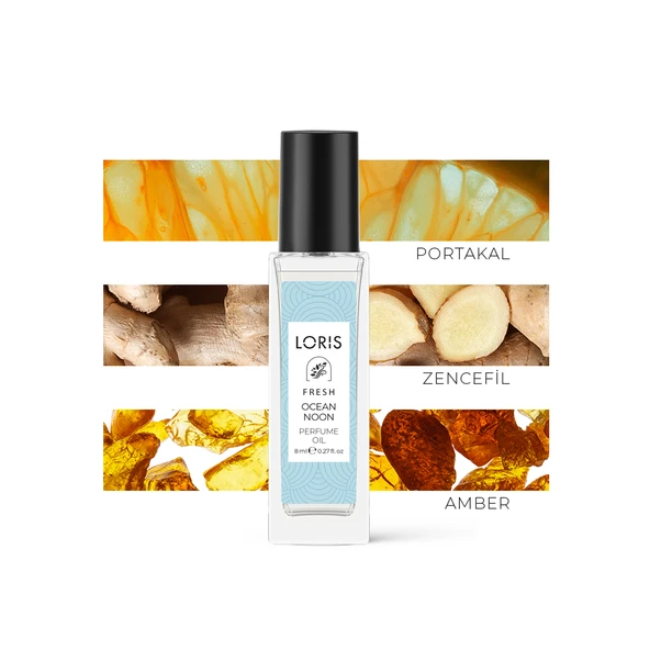 Ocean Noon 8 ML Unisex Parfüm Yağı | Natural Oil ürün görseli 1