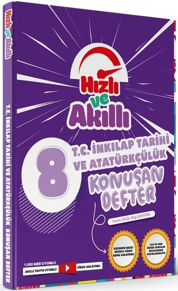 Tammat 8. Sınıf Lgs İnkılap Tarihi Hızlı Ve Akıllı Konuşan Defter ürün görseli 1