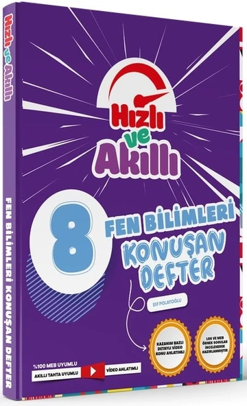 Tammat 8. Sınıf Lgs Fen Bilimleri Hızlı Ve Akıllı Konuşan Defter ürün görseli 1