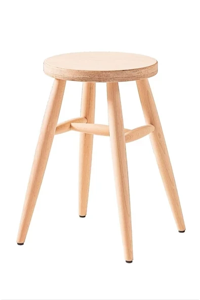Anatolia Project Ahşap Tabure 45 cm ürün görseli 1