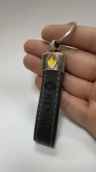 Renault Yazılı Ve Logolu Anahtarlık (SİYAH) ürün görseli 1