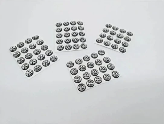 Volkswagen Anahtar Logosu 11 mm 1.1 cm ( 2 Adet ) ürün görseli 1