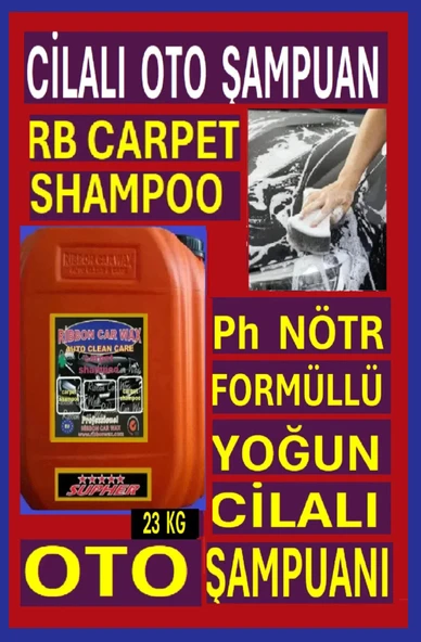 CARPER SHAMPOO ( Ph Nötr Formüllü Cilalı Oto Yıkama Şampuanı ) 23 Kg ürün görseli 1