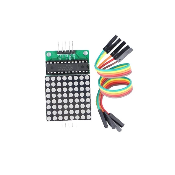 MAX7219 Dot Matrix 8x8 Led Ekran Display Modülü - Resim 8