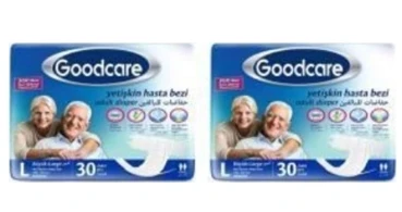 Goodcare Hasta Bezi Yetişkin Bel Bantlı Tekstil Yüzey L 60 Adet ürün görseli 1