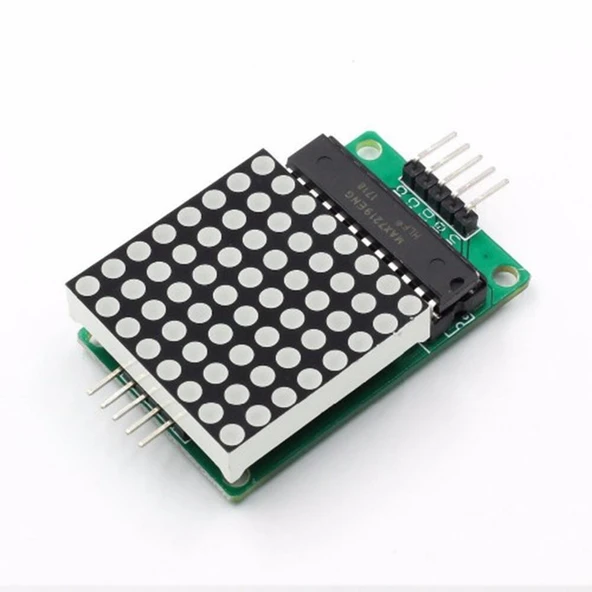 MAX7219 Dot Matrix 8x8 Led Ekran Display Modülü - Resim 4