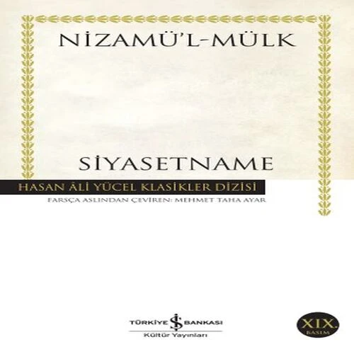 Siyasetname - Hasan Ali Yücel Klasikleri ürün görseli 1