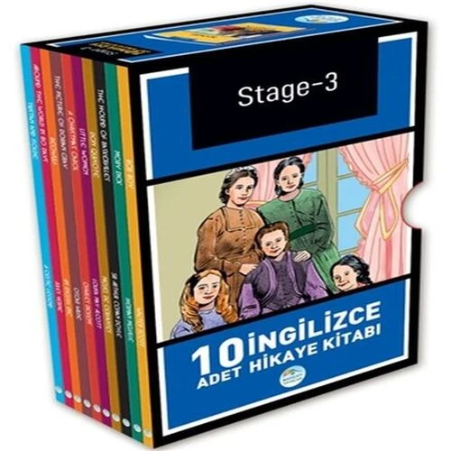 Stage 3 - İngilizce Hikaye Seti 10 Kitap ürün görseli 1