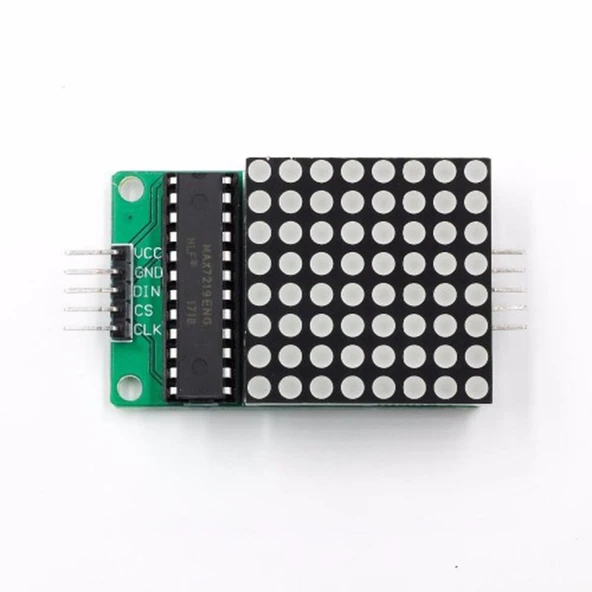 MAX7219 Dot Matrix 8x8 Led Ekran Display Modülü - Resim 3