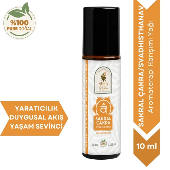 Sakral Çakra (Svadhisthana) Aromaterapi Yağ Karışımı 10 ml ürün görseli 1