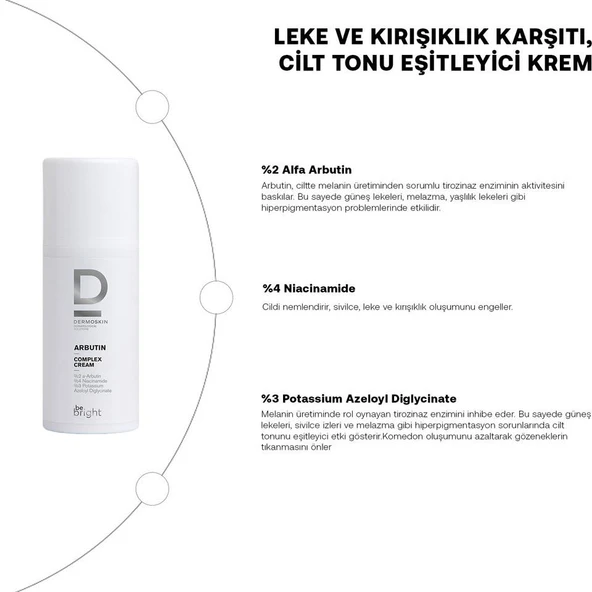 Dermoskin Arbutin Complex Cream 33 Ml - Resim 3