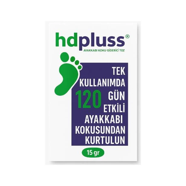 Hdpluss Ayakkabı Koku Giderici Toz 15 Gr x 3 Adet ürün görseli 1