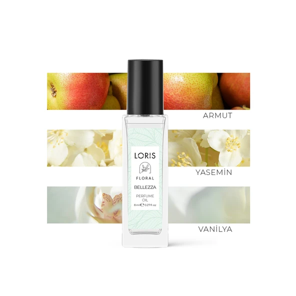 Bellezza 8 ML Kadın Yağ Parfüm | Natural Oil ürün görseli 1