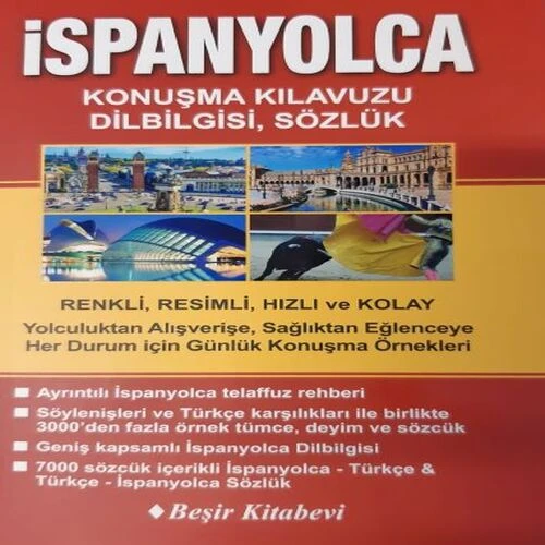 İspanyolca Konuşma Kılavuzu Dil Bilgisi Sözlük ürün görseli 1