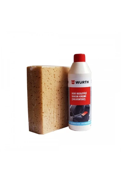 Würth Deri Besleyici Krem 1000ml Oto Yıkama Süngeri ürün görseli 1