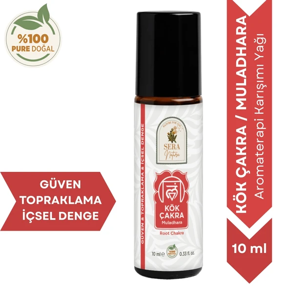 Kök Çakra Yağı (Muladhara) Aromaterapi Yağ Karışımı 10 ml ürün görseli 1