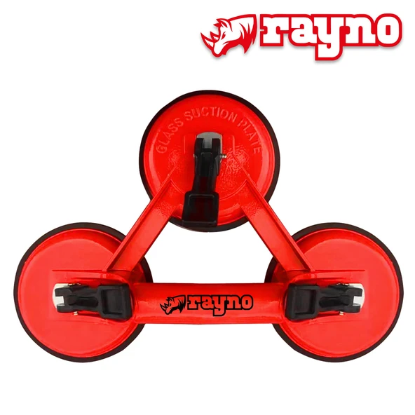 Rayno Alüminyum Cam Vantuz Üçlü - RYN10355 ürün görseli 1