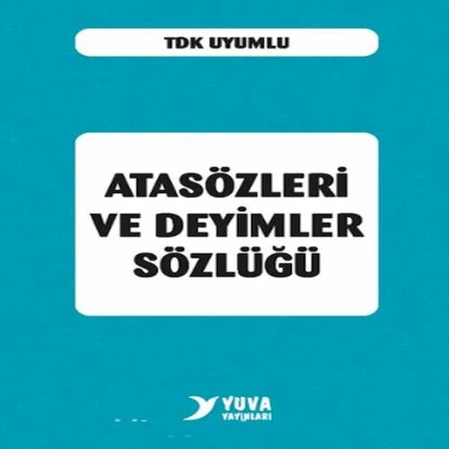 Atasözleri ve Deyimler Sözlüğü (Plastik Kapak) ürün görseli 1
