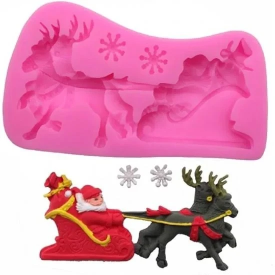 SİLİKON KALIP  NOEL BABA KIZAĞI HG-567 ürün görseli 1