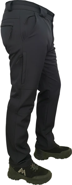LACİVERT SOFT SHELL PANTOLON İÇİ POLARLI ürün görseli 1