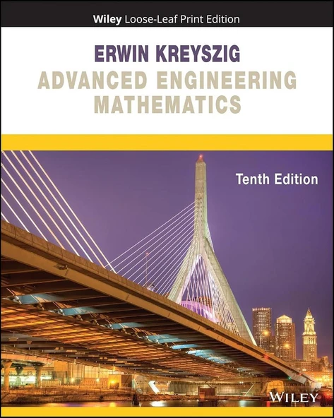 Advanced Engineering Mathematics 10th edition - Erwin Kreyszig ürün görseli 1
