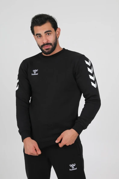 Hummel Armin Pamuklu Sweat Siyah - Resim 6