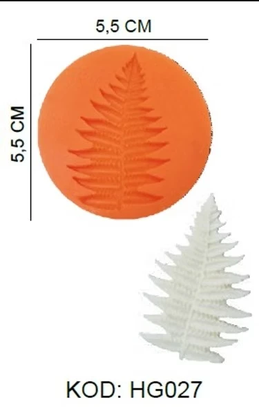 SİLİKON KALIP  YILBAŞI ÇAM HG-027 ürün görseli 1