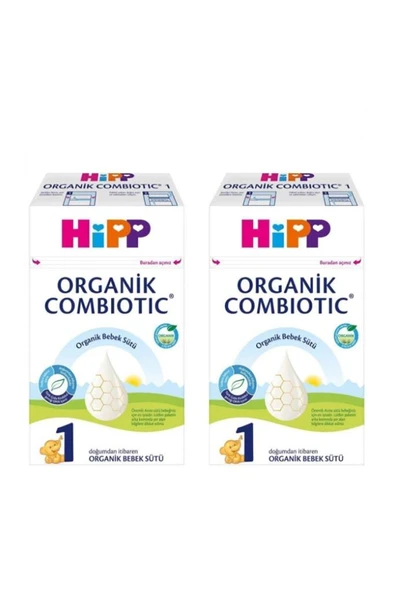 Hipp Organik Combiotic Devam Sütü 2x600 Gr 1 Numara ürün görseli 1