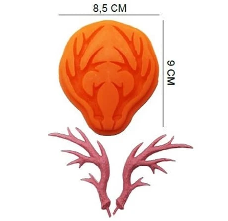 SİLİKON KALIP  YILBAŞI HG-083 ürün görseli 1