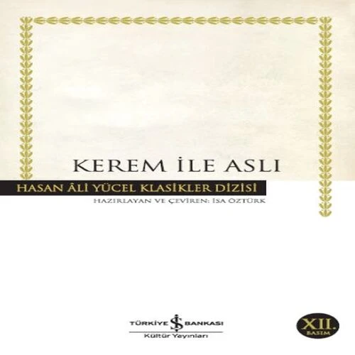 Kerem İle Aslı - Hasan Ali Yücel Klasikleri ürün görseli 1