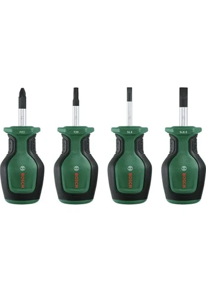 Bosch Kısa Tornavida Seti 4 Parça - 1600A032UJ ürün görseli 1