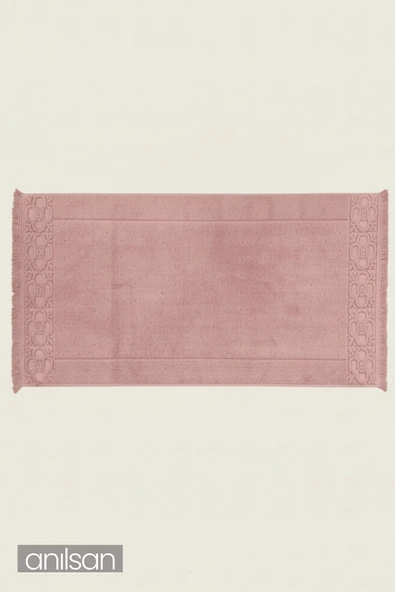 Fesun %100 Pamuk Ayak Havlusu - Pudra 70x130, 790 Gr ürün görseli 1