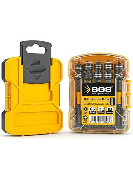SGS3982 Ph2 65MM Manyetik Çift Yönlü Bits Uç Black-Pro Series SGS3982 (10 Adet) ürün görseli 1