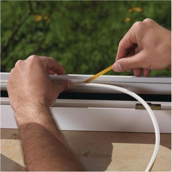 Fıxed Kapı - Pencere Fitili Beyaz 2X50MT - Resim 3