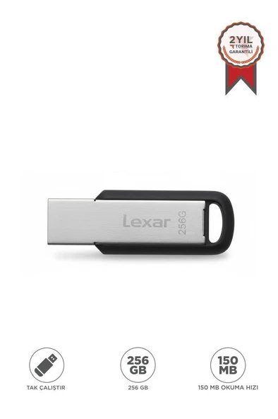 Lexar Metal USB 3.2 Gen1 Flash Bellek 150 MB/s – 256 GB M400 ürün görseli 1