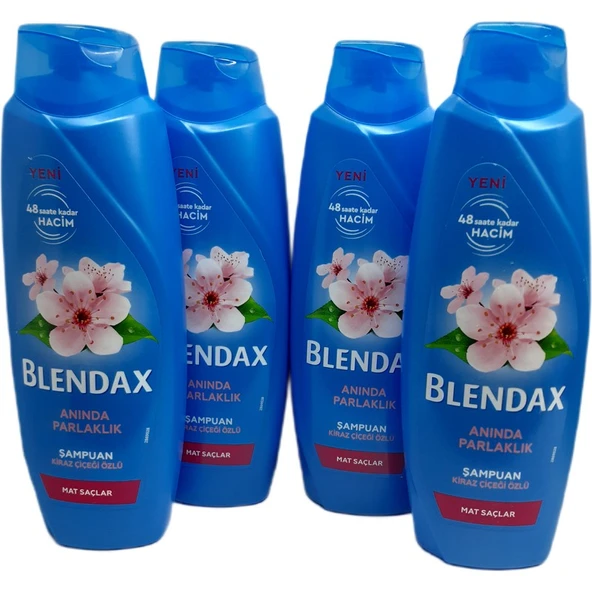 Blendax Kiraz Çiçeği Özlü Şampuan 500 ml x 4 Adet ürün görseli 1