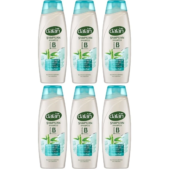 Dalan Şampuan Bambu Özlü 450 ml x 6 Adet ürün görseli 1