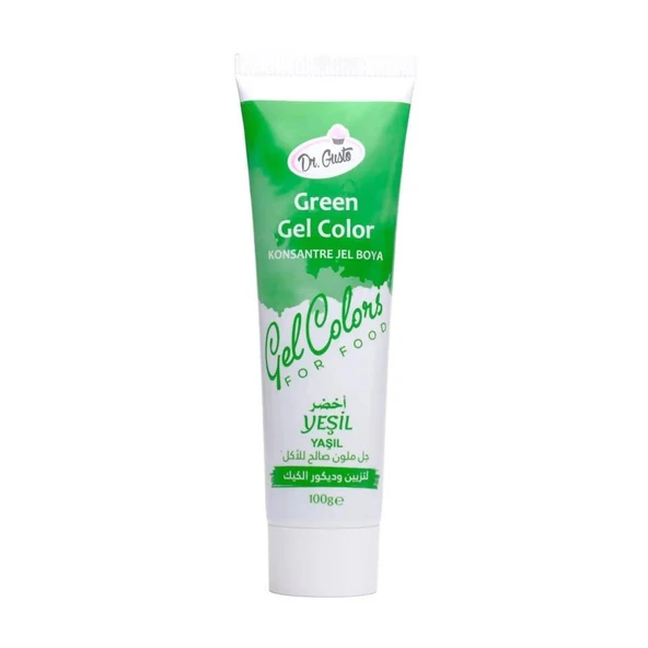 JEL BOYA DR.GUSTO  100 GR YEŞİL ürün görseli 1