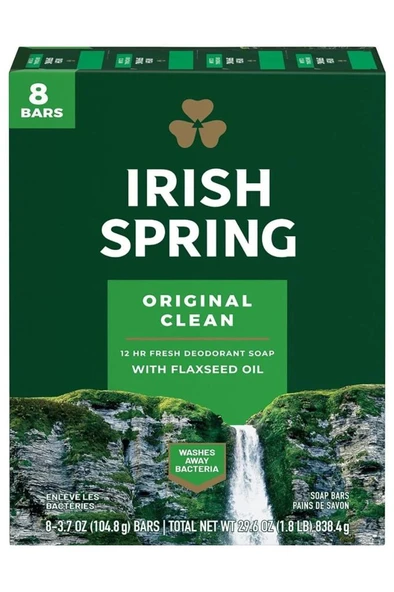 Irish Spring Sabun 8li Paket ürün görseli 1