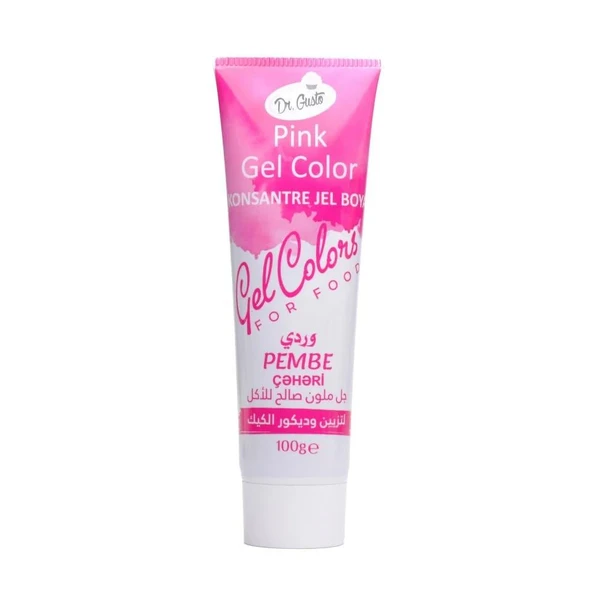 JEL BOYA DR.GUSTO  100 GR PEMBE ürün görseli 1