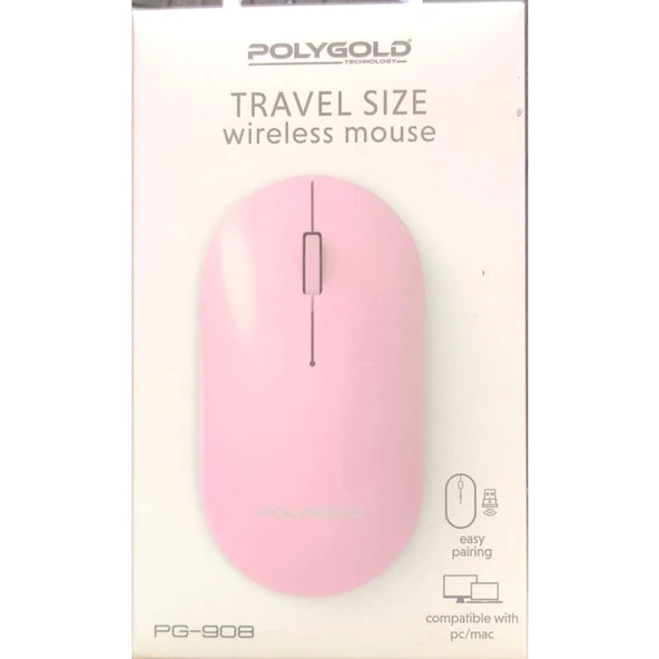 PolyGold PG-908 Kablosuz Mouse ürün görseli 1