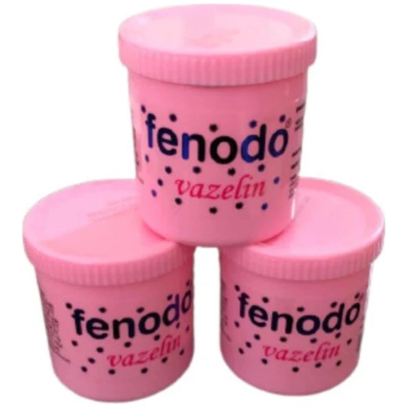 Orjinal Merkez 3 Adet Gül Fenodo Vazelin 150 ml 3'lü ürün görseli 1