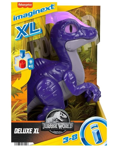 Imaginext Jurassic World Deluxe XL Parasaurlphus HML43 ürün görseli 1