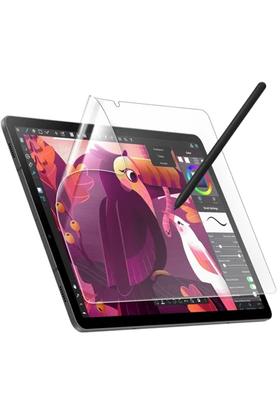 Fuchsia Galaxy Tab A11 ile Uyumlu Gerçek Kağıt Özellikli Paper Like Tablet Ekran Koruyucu ürün görseli 1