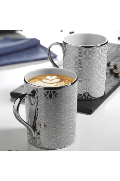 Kütahya Porselen Forest Mug Kaplama Platin.10928 ürün görseli 1