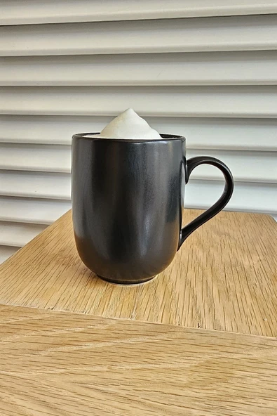 Kütahya Porselen Siyah Lbt Mat Kupa Mug ürün görseli 1